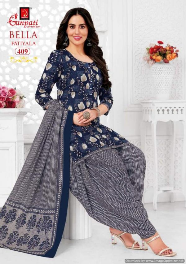 Ganpati Bella Patiyala Vol 4 Cotton Printed Dress Material